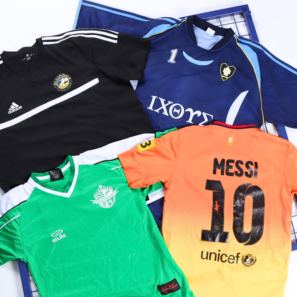 40 Soccer / Football Club Jersey Bundle B grade