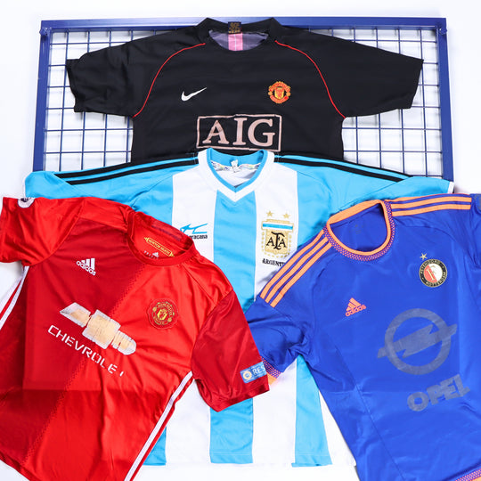 40 Soccer / Football Club Jersey Bundle B grade